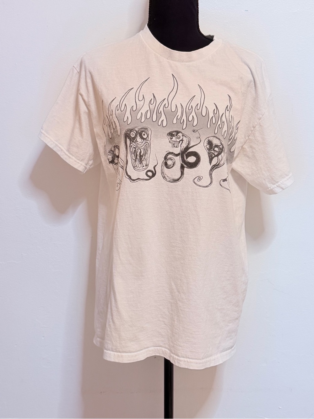 Billie Eilish White T-Shirt Medium